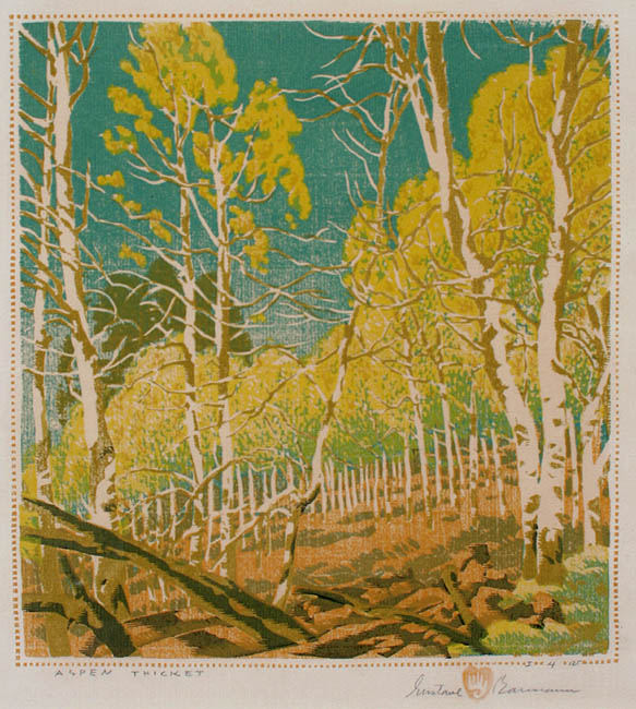 Gustave Baumann - Aspen Thicke