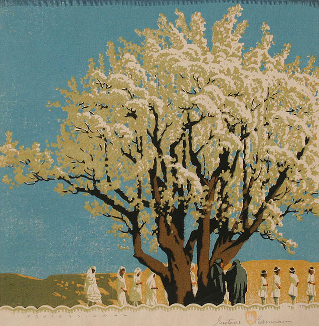 Gustave Baumann - Processional