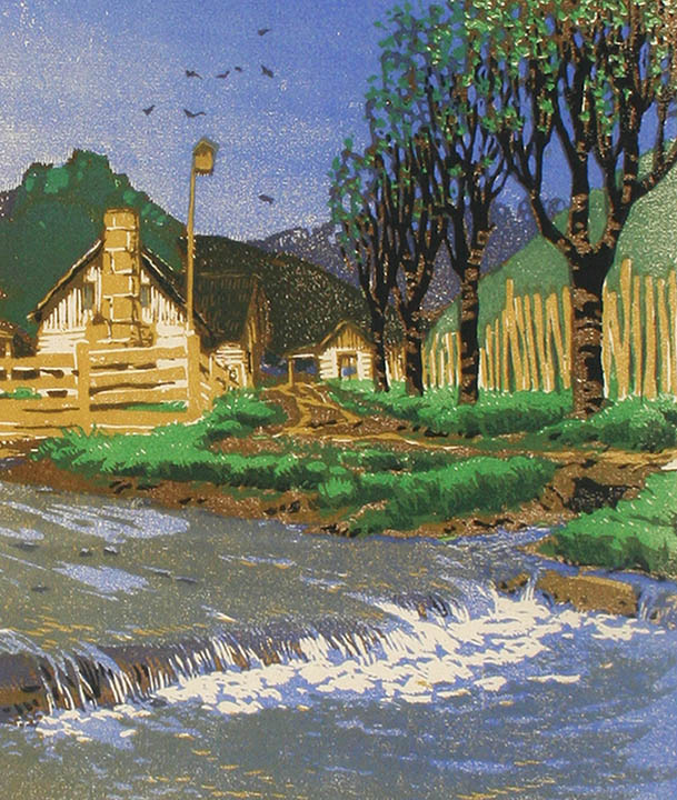 Gustave Baumann - Spring Freshet